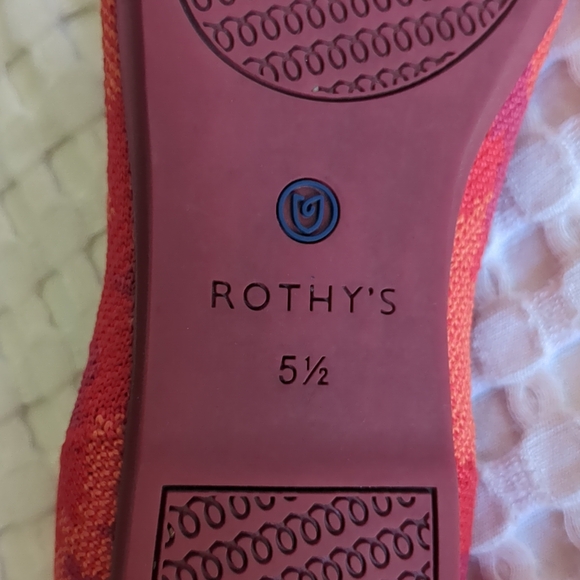 Rothy's Retired Botanicamo Ballet Flats Round Toe Camo Pink Purple Size‎ 5.5 - Picture 8 of 9